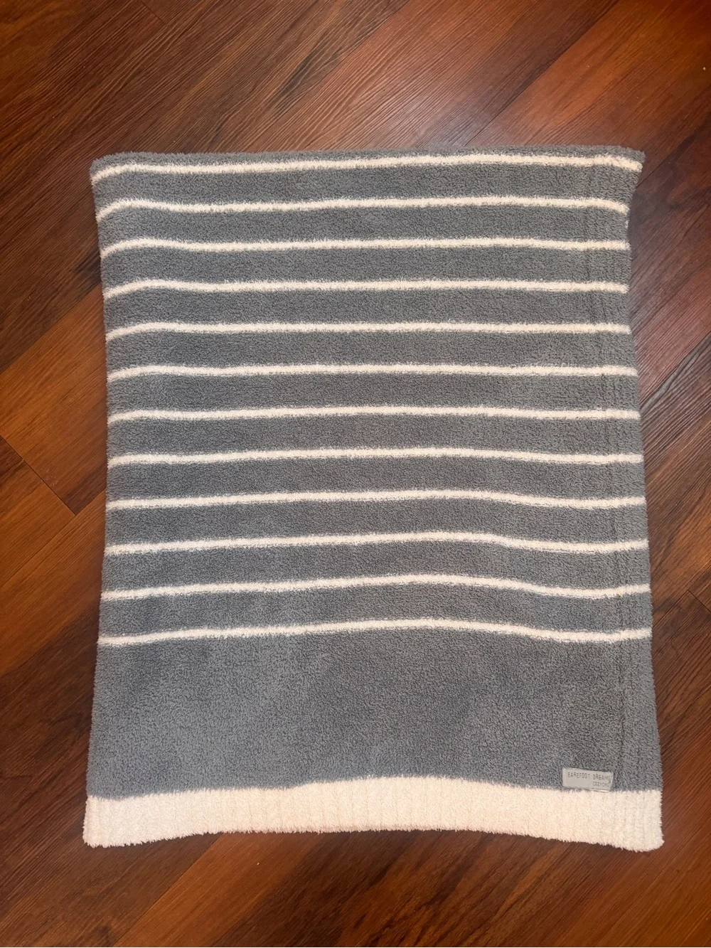Barefoot Dreams CozyChic Horizontal Stripe Throw Blanket